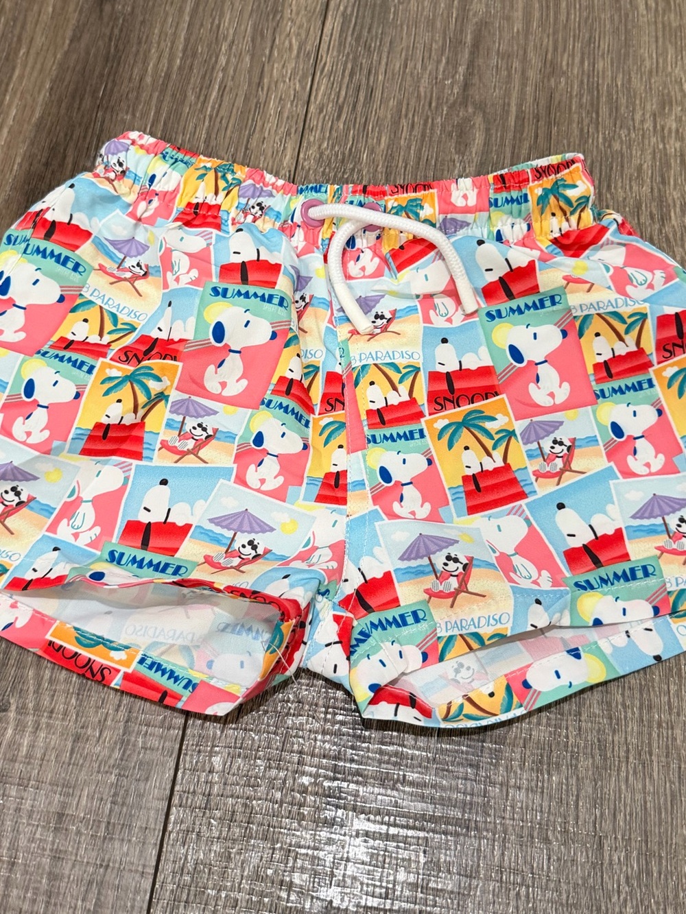 Zara Kids Peanuts Snoopy Swim Shorts